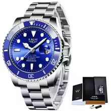 LIGE Chronograph Premium Herrklocka